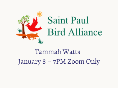 Saint Paul Bird Alliance - Tammah Watts