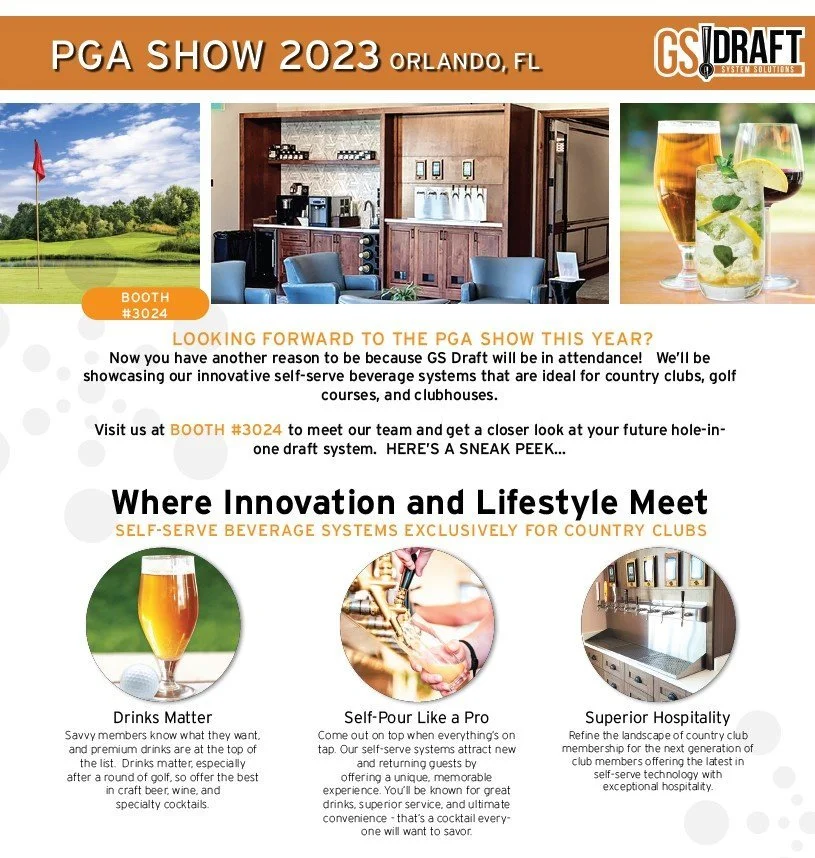 GS Draft makes it to the PGA Show in Orlando, Florida 2023