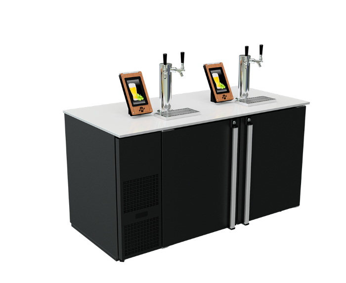 4-Tap Self-Serve Kiosks