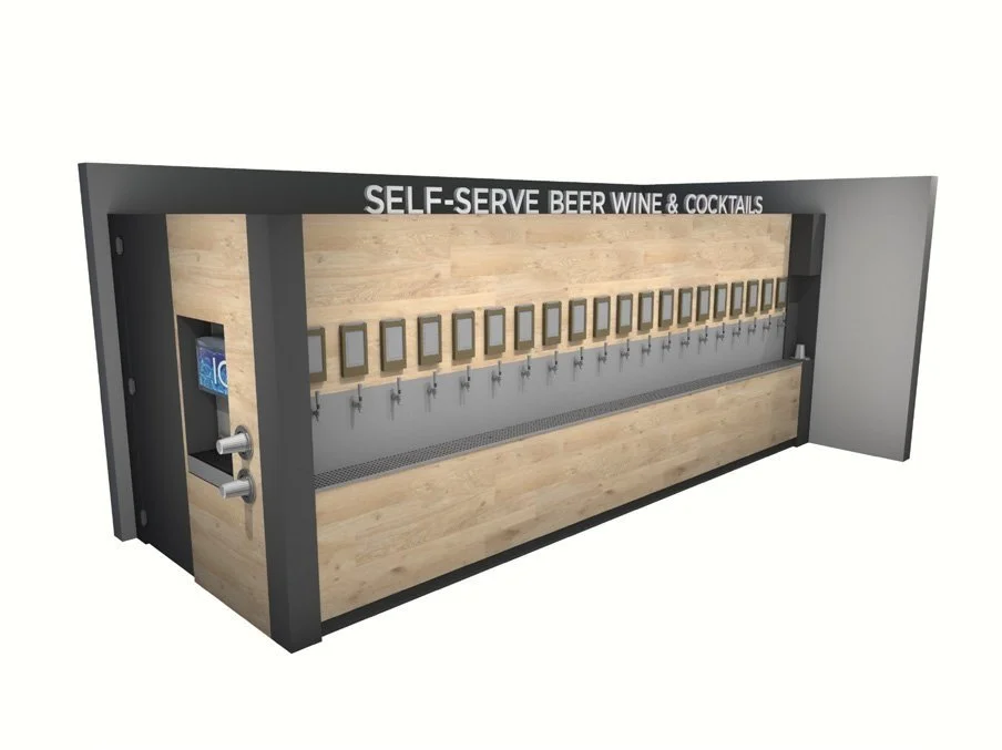 20-Tap Self-Serve Tap Walls