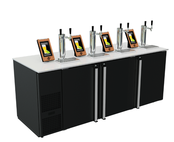 6-Tap Self-Serve Kiosks