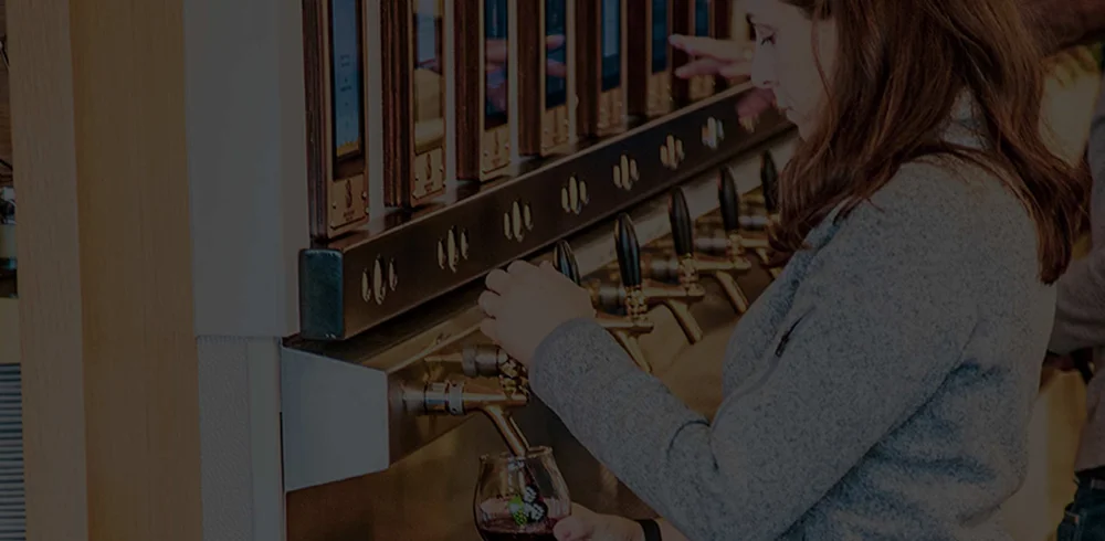 Wine Tap Wall Systems Design Custom Solutions | GS Draft