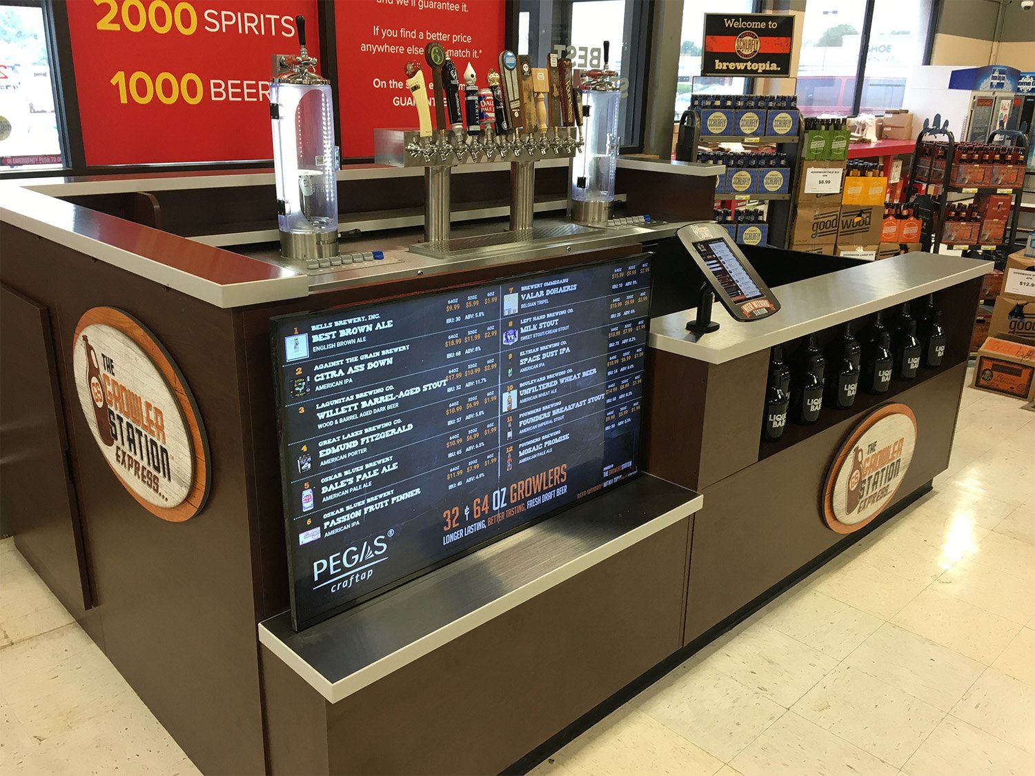 Hualapai Kwik Stop – Growler Filling Station