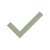 A checkmark icon on a white background.