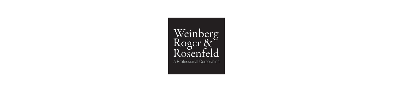 Weinberg Roger &amp; Rosenfeld Logo