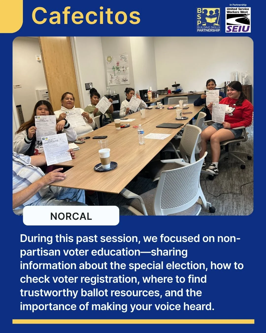 Voter Education and Community Connection