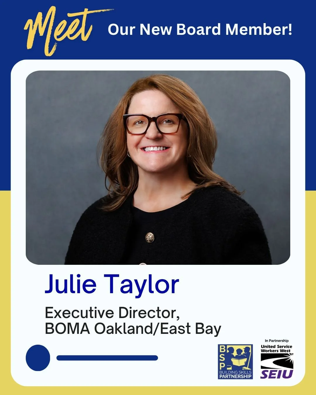 🌟 Welcome Our New Board Member: Julie Taylor