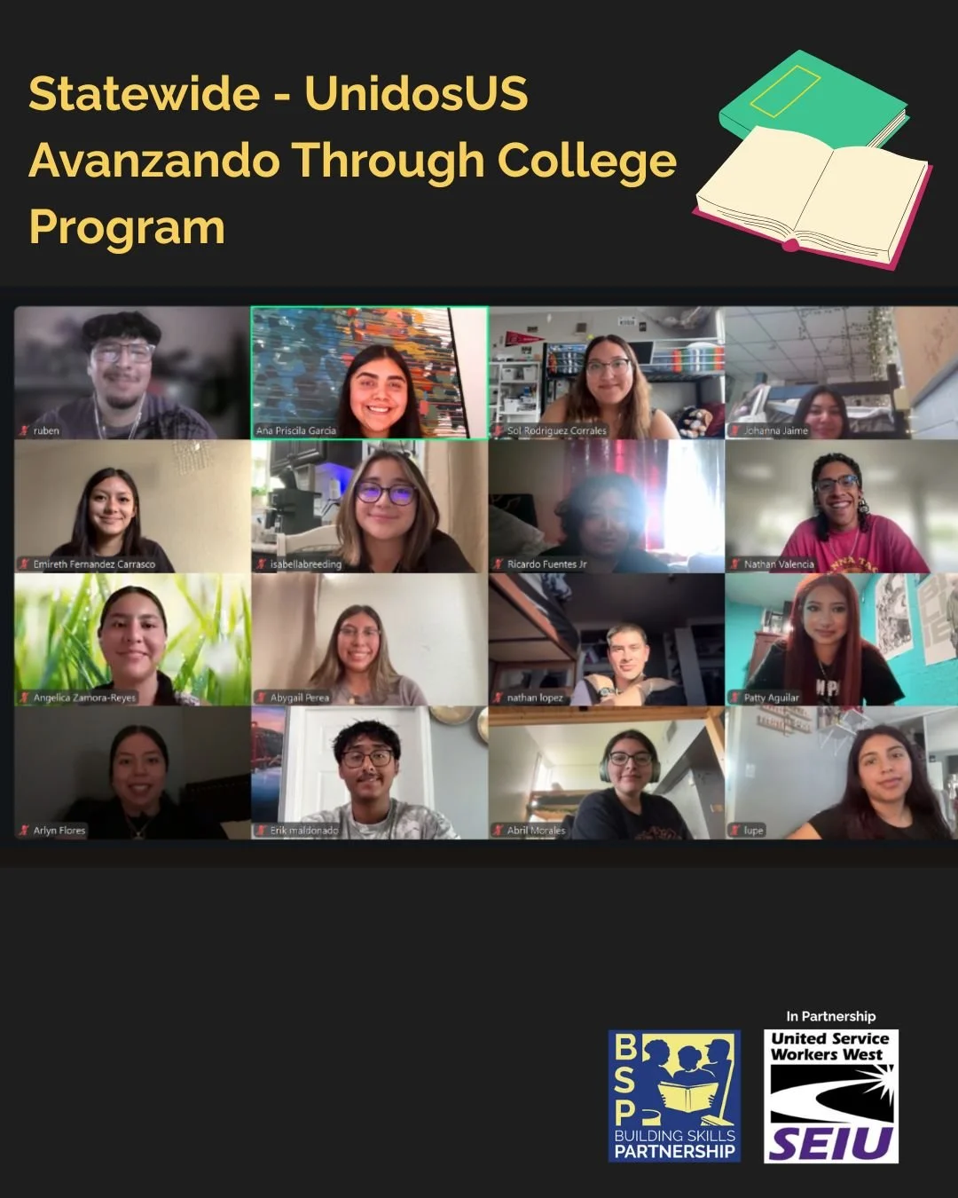 Avanzando Through College program 
