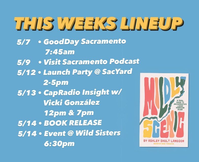 Whether you read, listen, watch, or party - there are a few mildly exciting ways to get your news about Sactown&rsquo;s newest local trail guide!

📺 @gooddaysac with @mollyriehl 
🎤 @visitsacramento 
🍻 @sacyard.beer 
🎙️ @capradio 
✍️ @wildsistersb