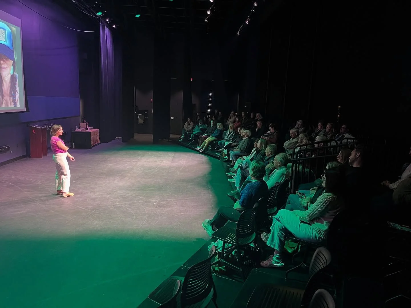 Do you ever find yourself living inside a moment that feels so completely unexpected? 

Standing on stage @fairoaksperformingartscenter was one of those moments for me. Mostly because when I wrote this book I didn&rsquo;t think much about what happen