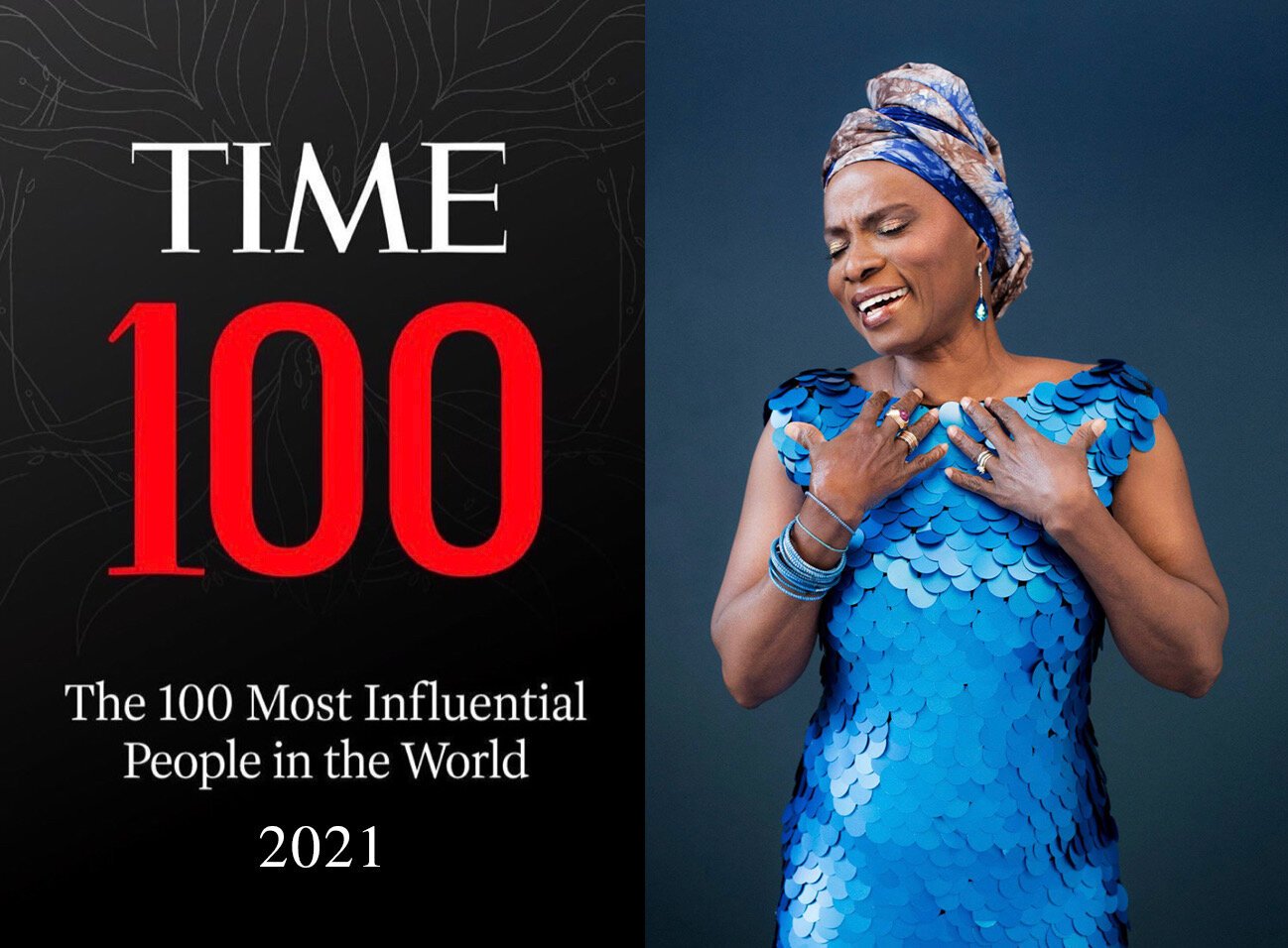 Angelique Kidjo — The TIME Magazine 100 Most Influential People of 2021