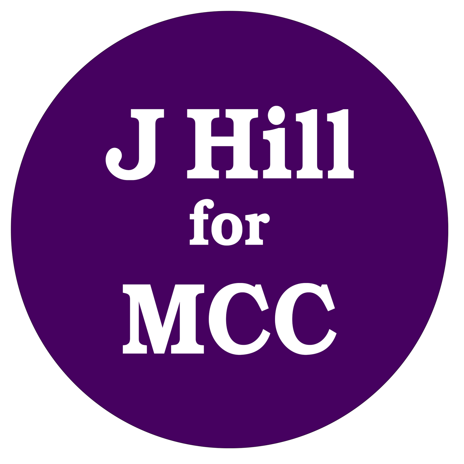 Jonathan Hill, MCC Board of Trustees District 1