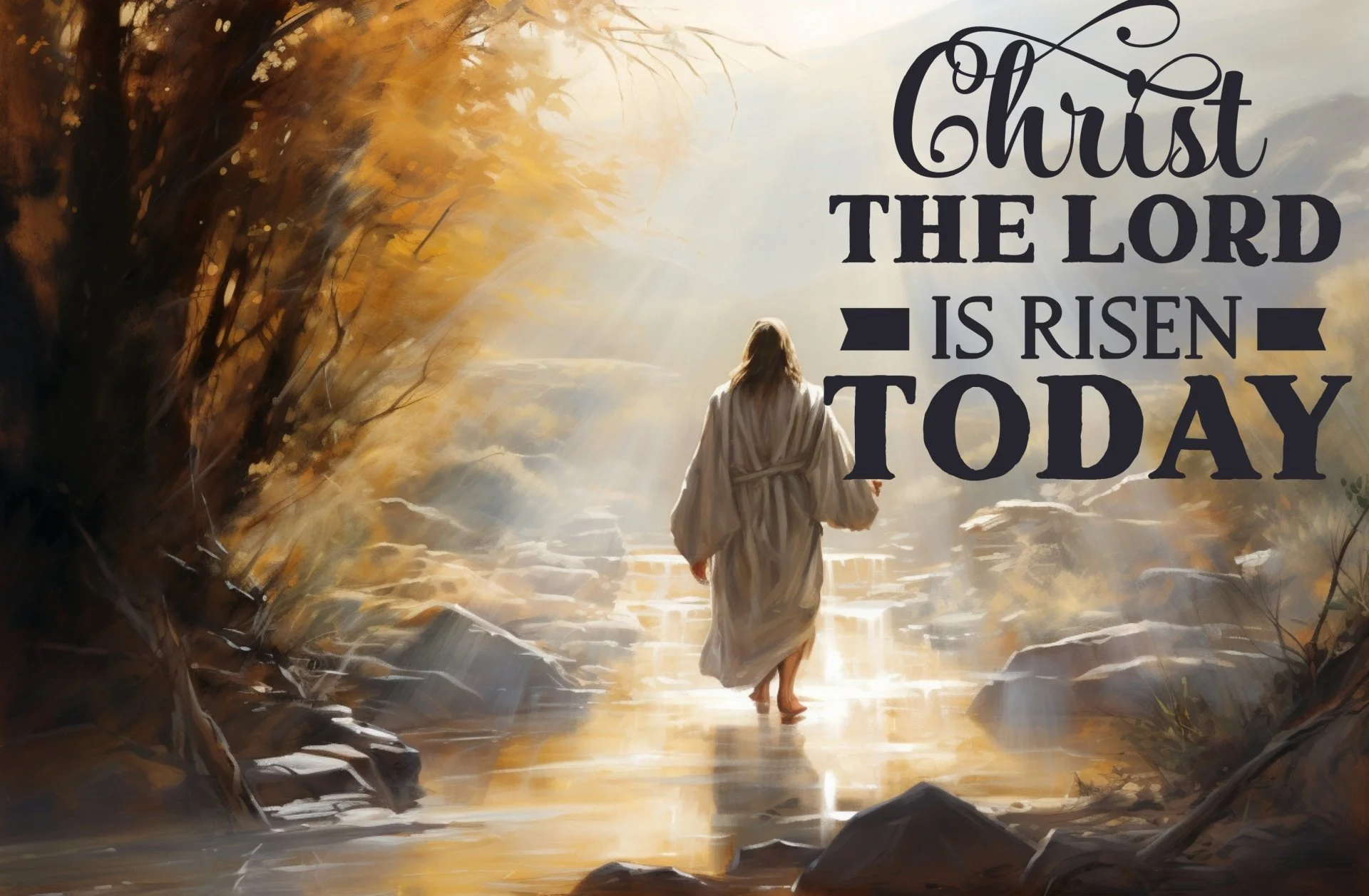 Jesus is RISEN! Amen. Alleluia!