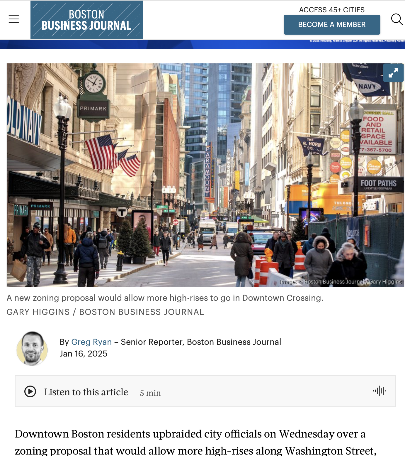 Residents berate Boston officials over downtown zoning proposal