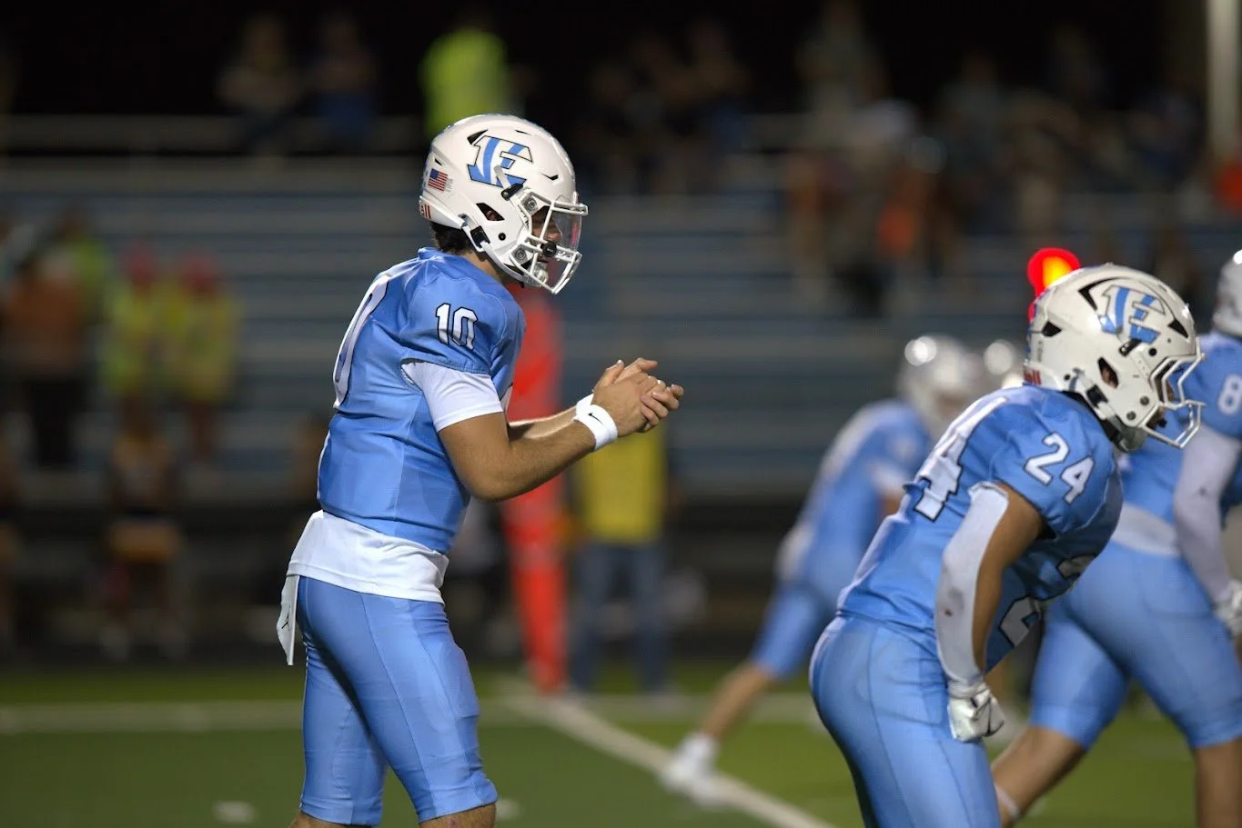 Senior quarterback Eli Ribaudo ignites the Tigers’ offense