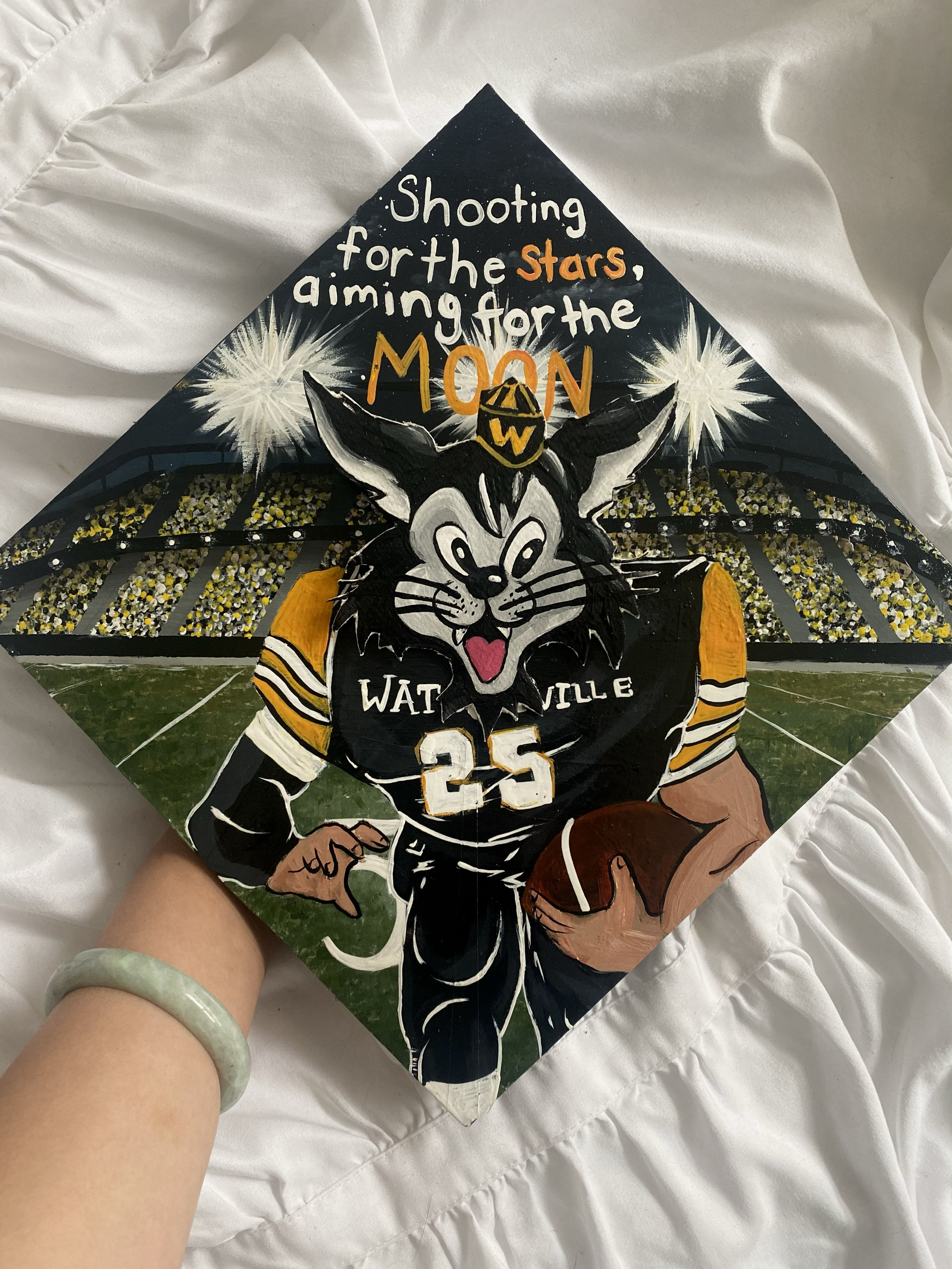 Wildcatz Football Grad Cap