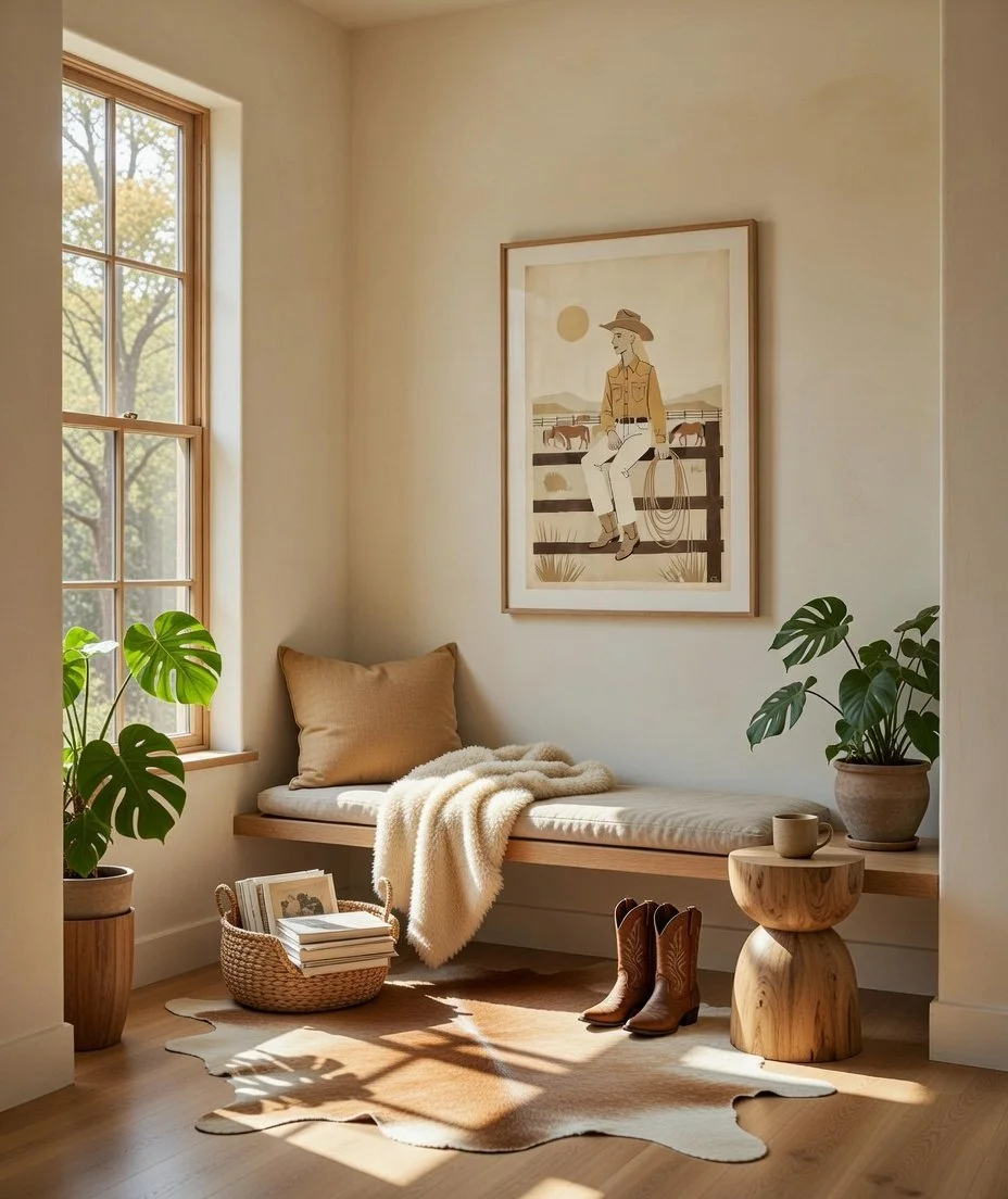 Prairie Golden - Framed Western Art Print