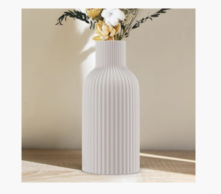 White Ceramic Vase