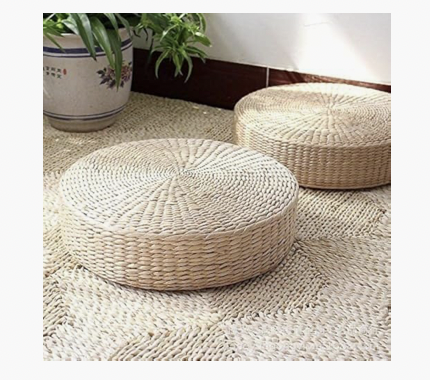 Straw Floor Cushion