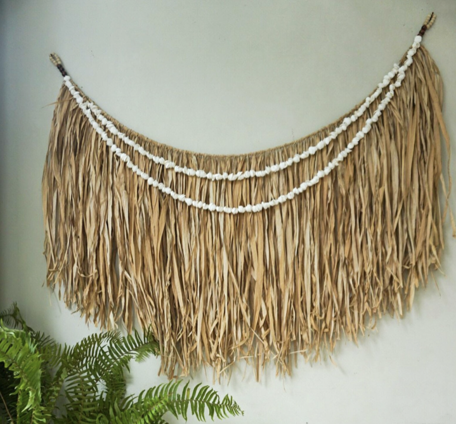 Raffia Wall Hanging