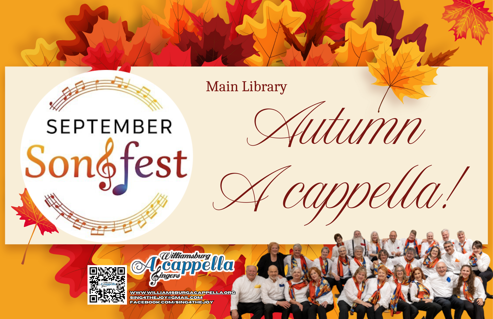 Autumn A cappella!