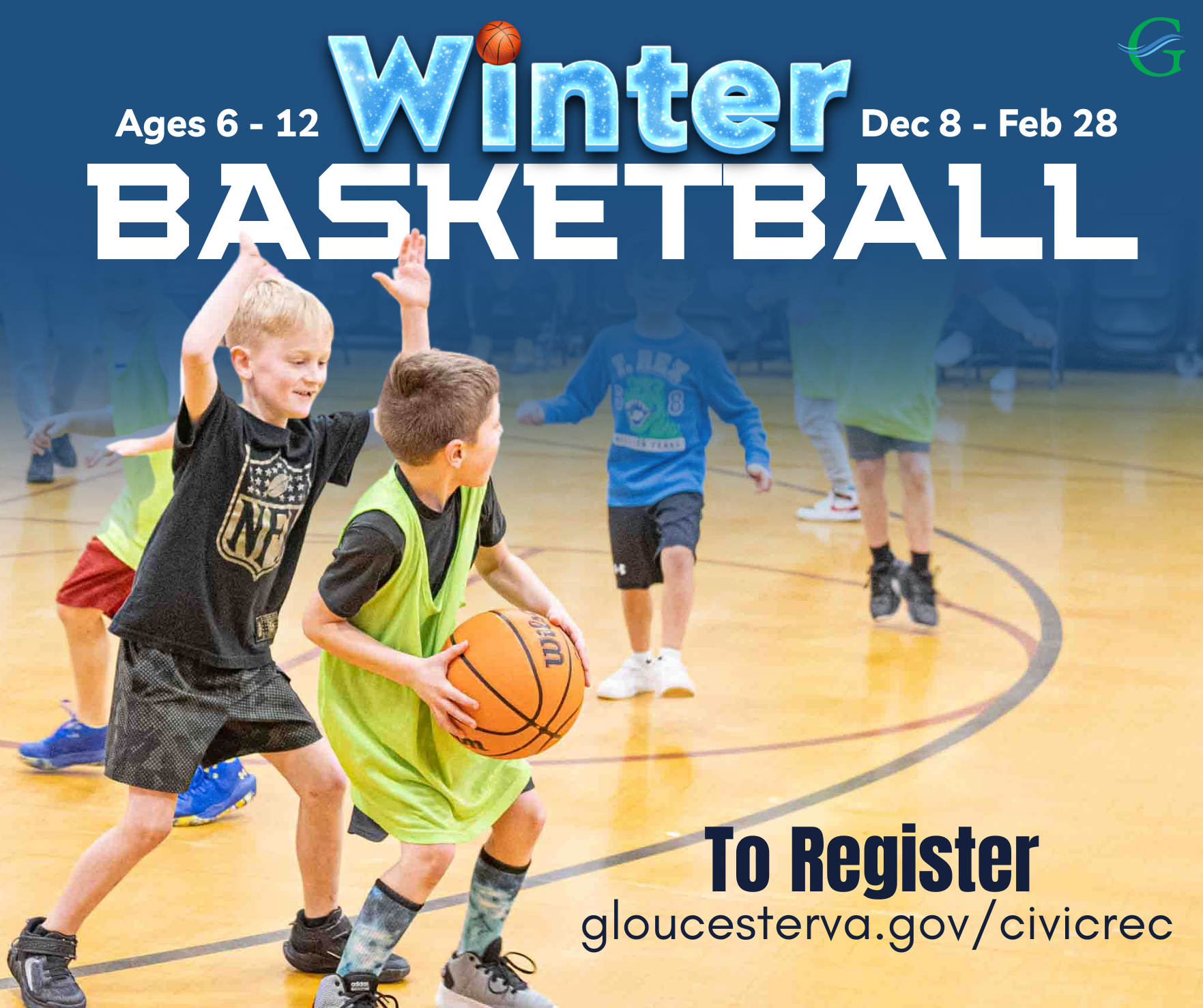 Winter Basketball _ Registration Ends 10/26