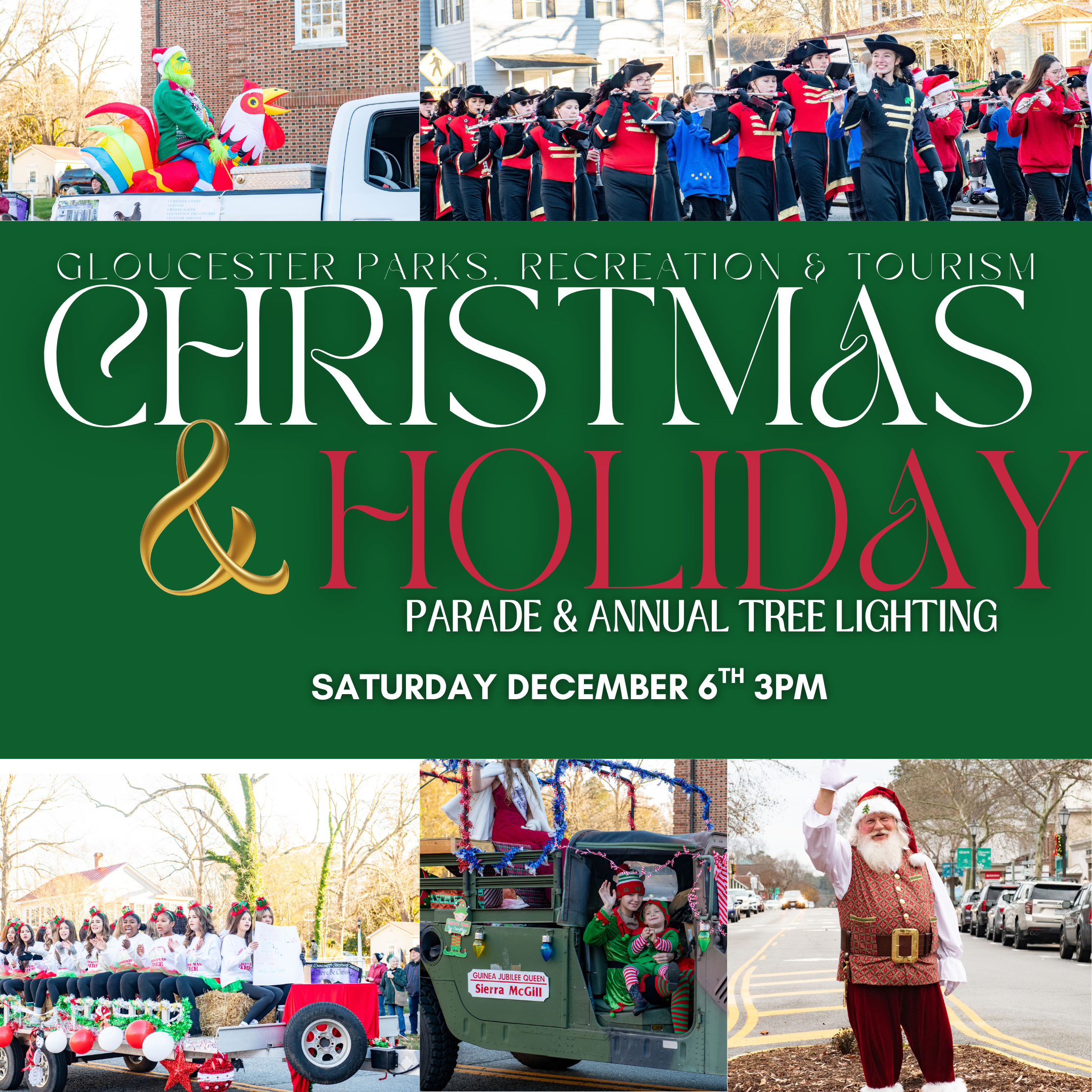Christmas and Holiday Parade & Tree Lighting