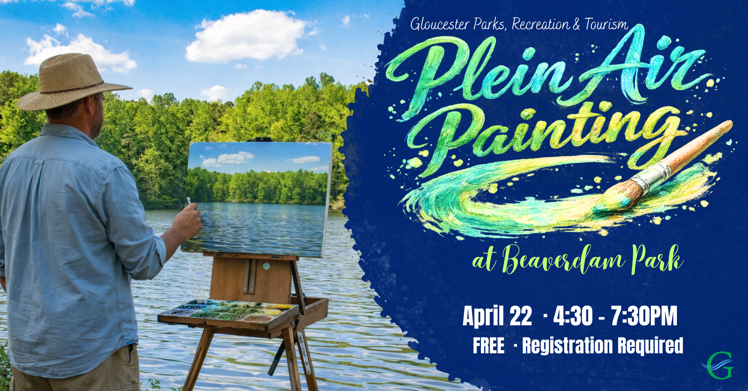 Plein Air Painting at Beaverdam Park