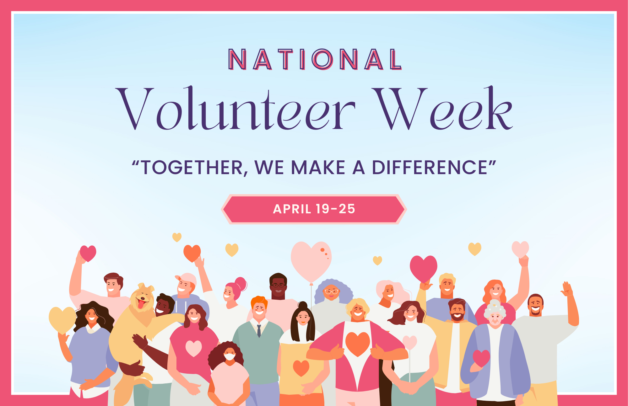 It's National Volunteer Week!