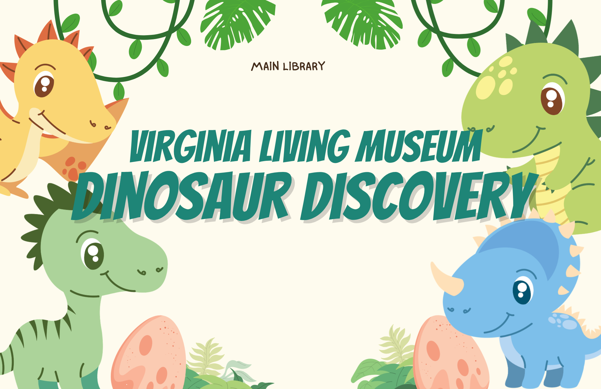 Virginia Living Museum: Dinosaur Discovery