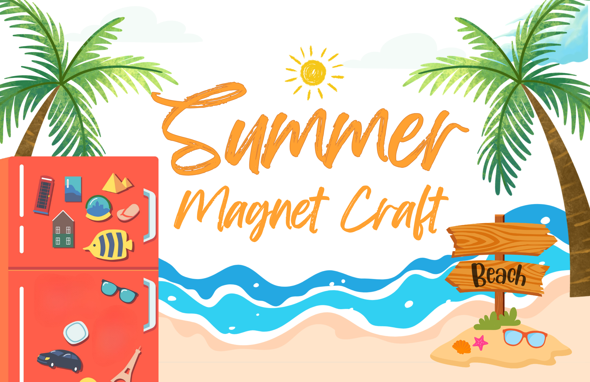 Summer Magnet Craft
