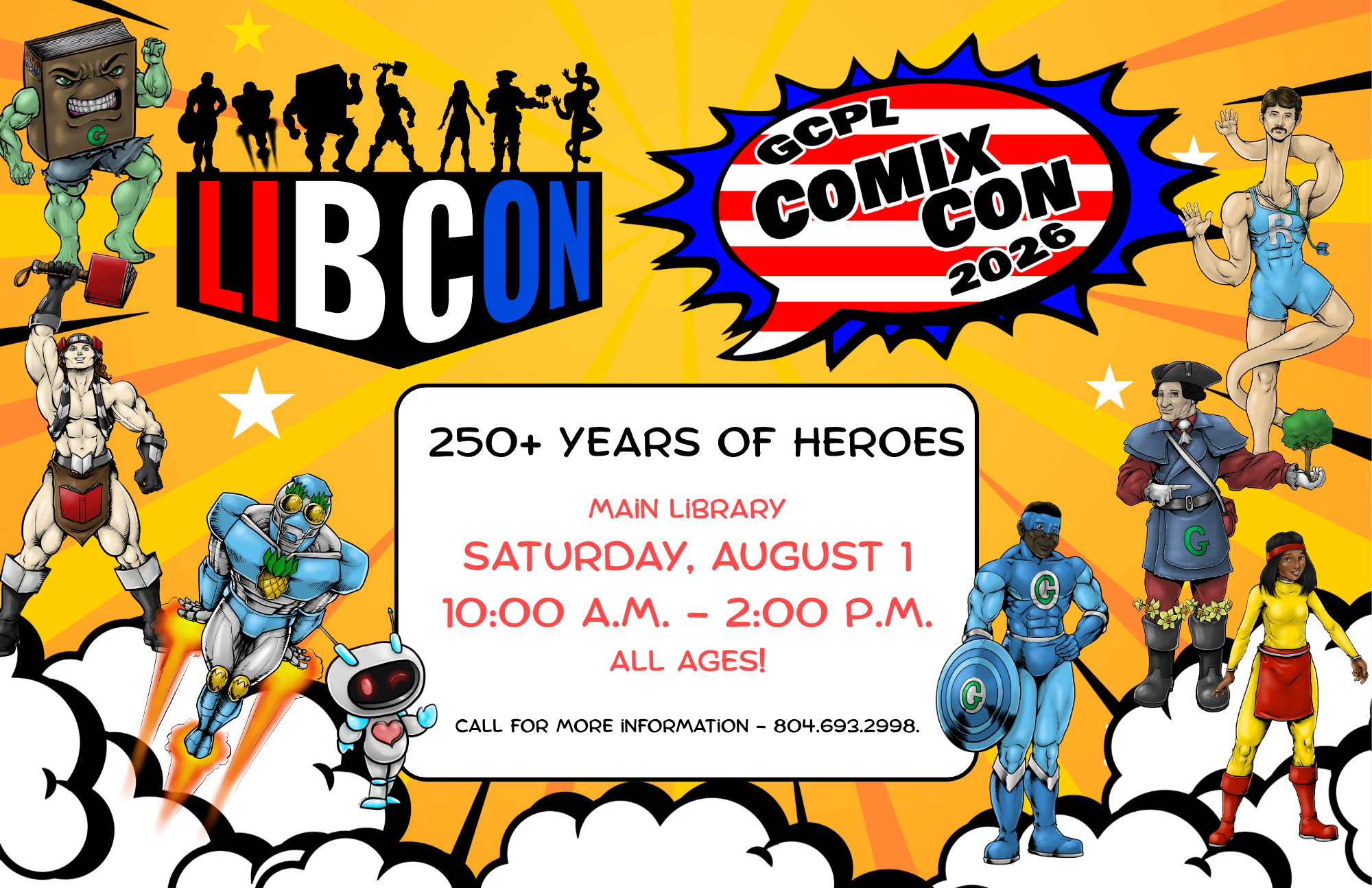 GCPL Comix Con 2026 LIBCON