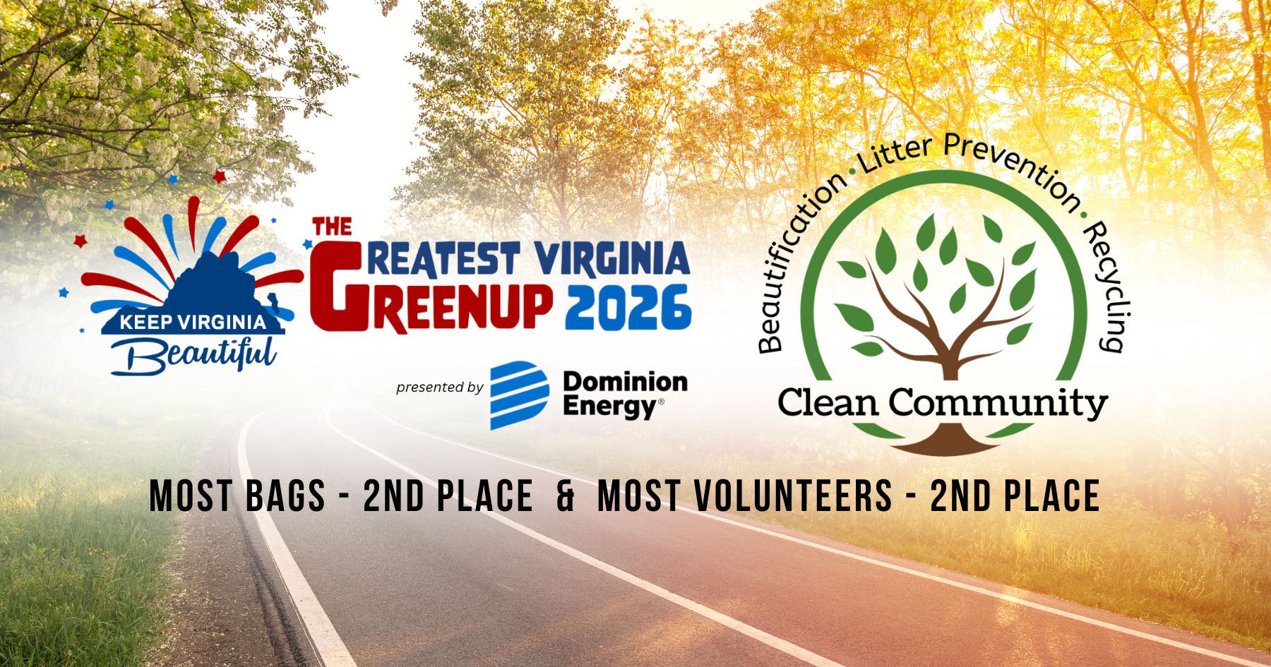Gloucester County Clean Community Earns Two Awards in Greatest Virginia Greenup