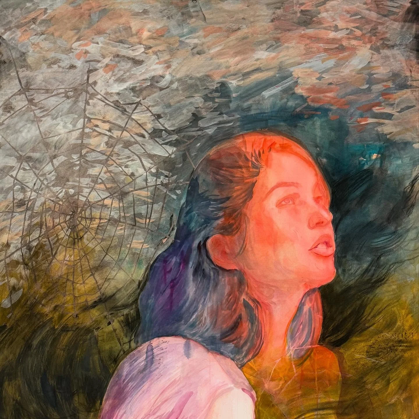 Work in progress. Turned into a piece about fire this year.