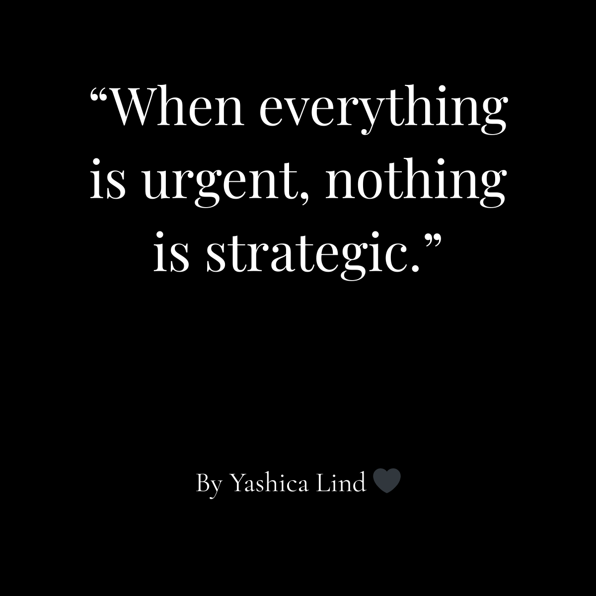      

 
   It’s not the plan. It’s the leadership capacity underneath it.  I can usually tell within fifteen minutes whether a strategic plan will move.  Not by the quality of the document.  By what the leadership team does when pressure shows up.  