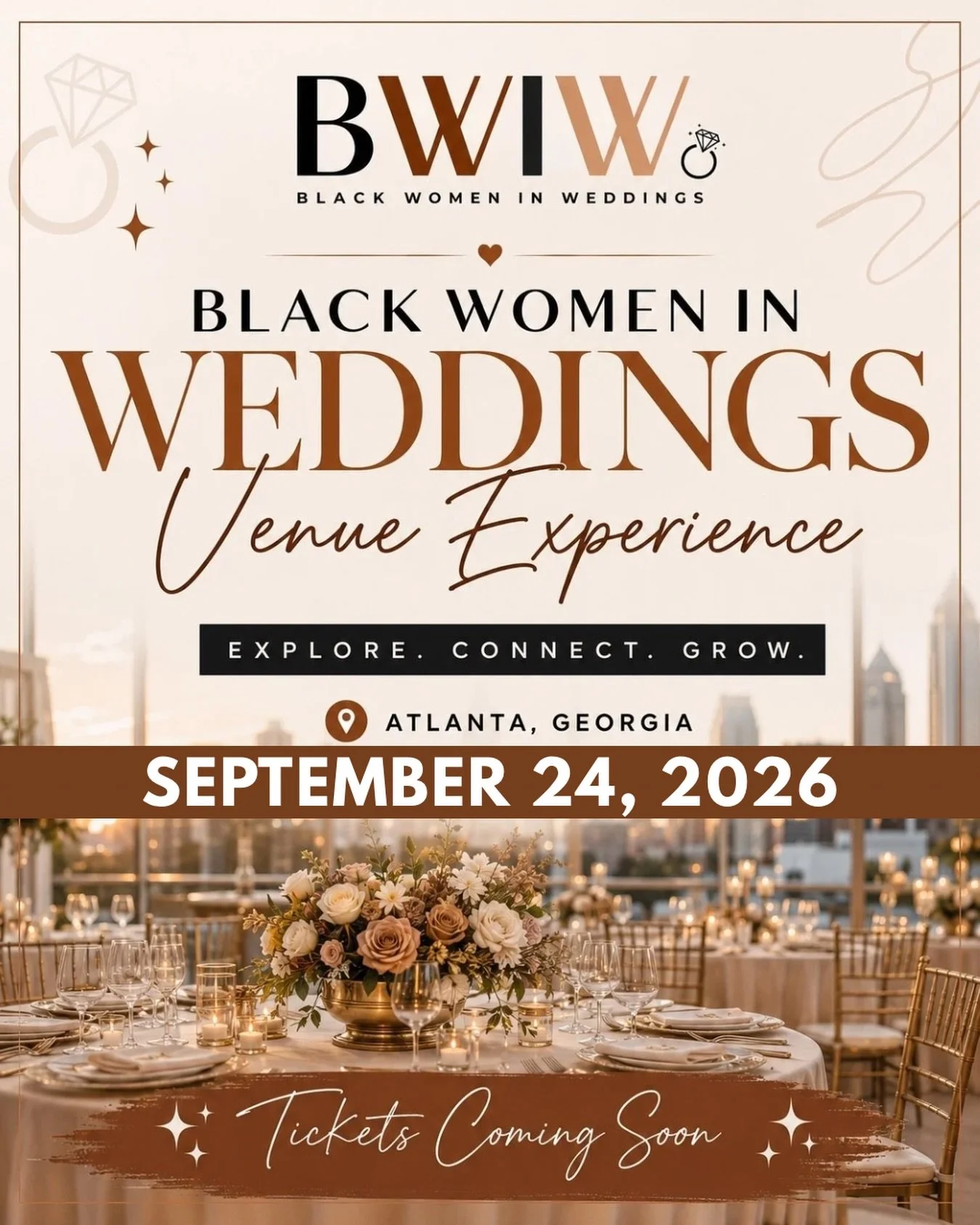 ✨ Something new is coming to Atlanta&hellip;

For years, I&rsquo;ve dreamed about creating an experience that goes beyond networking.

An experience where wedding and event professionals don&rsquo;t just exchange business cards...they build real rela