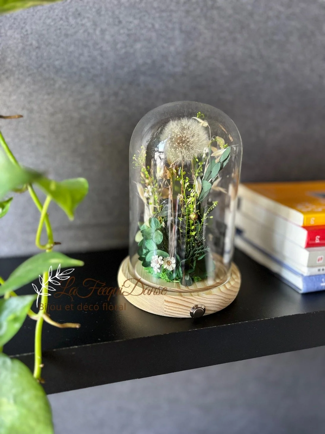 preserved dandelion glass dome 3.JPG