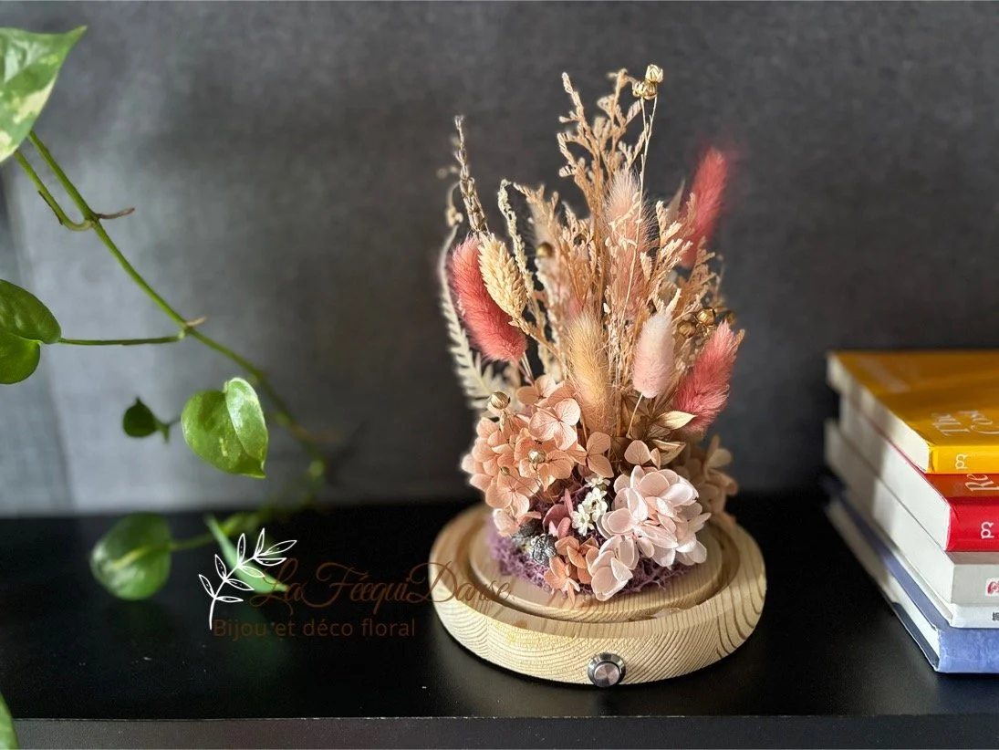 preserved flower LED glass dome 2.JPG