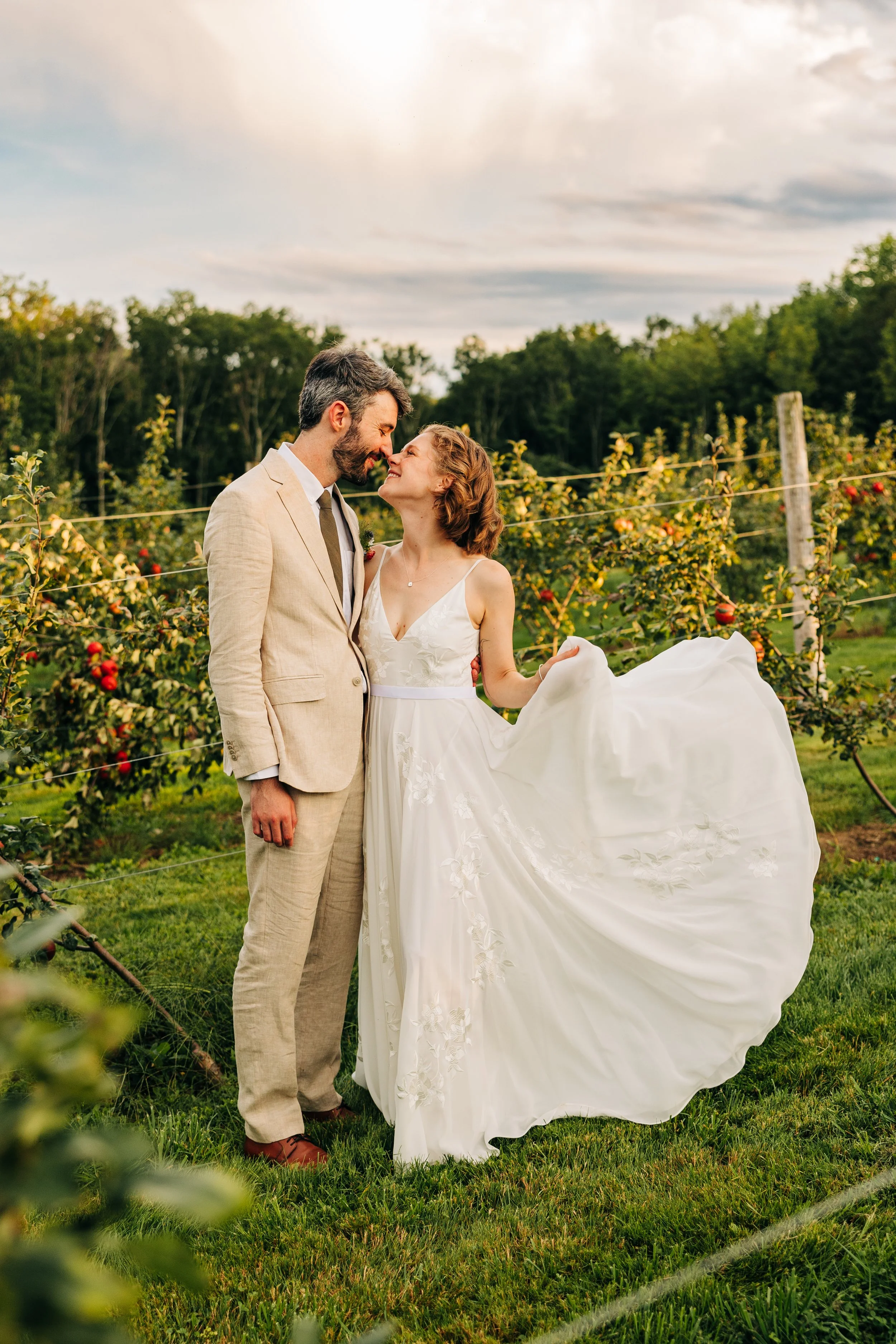 Harvest Moon Farm ME Wedding Photographer