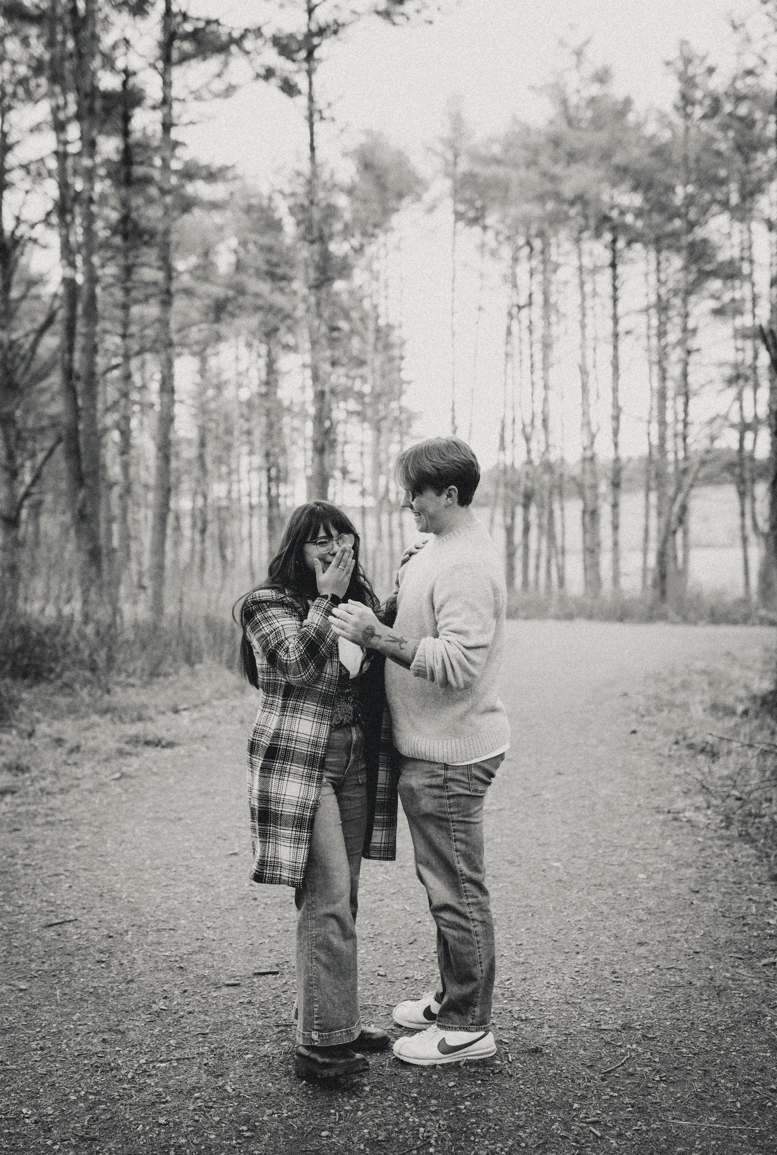 Gorham Maine Proposal at Cherry Hill Trails