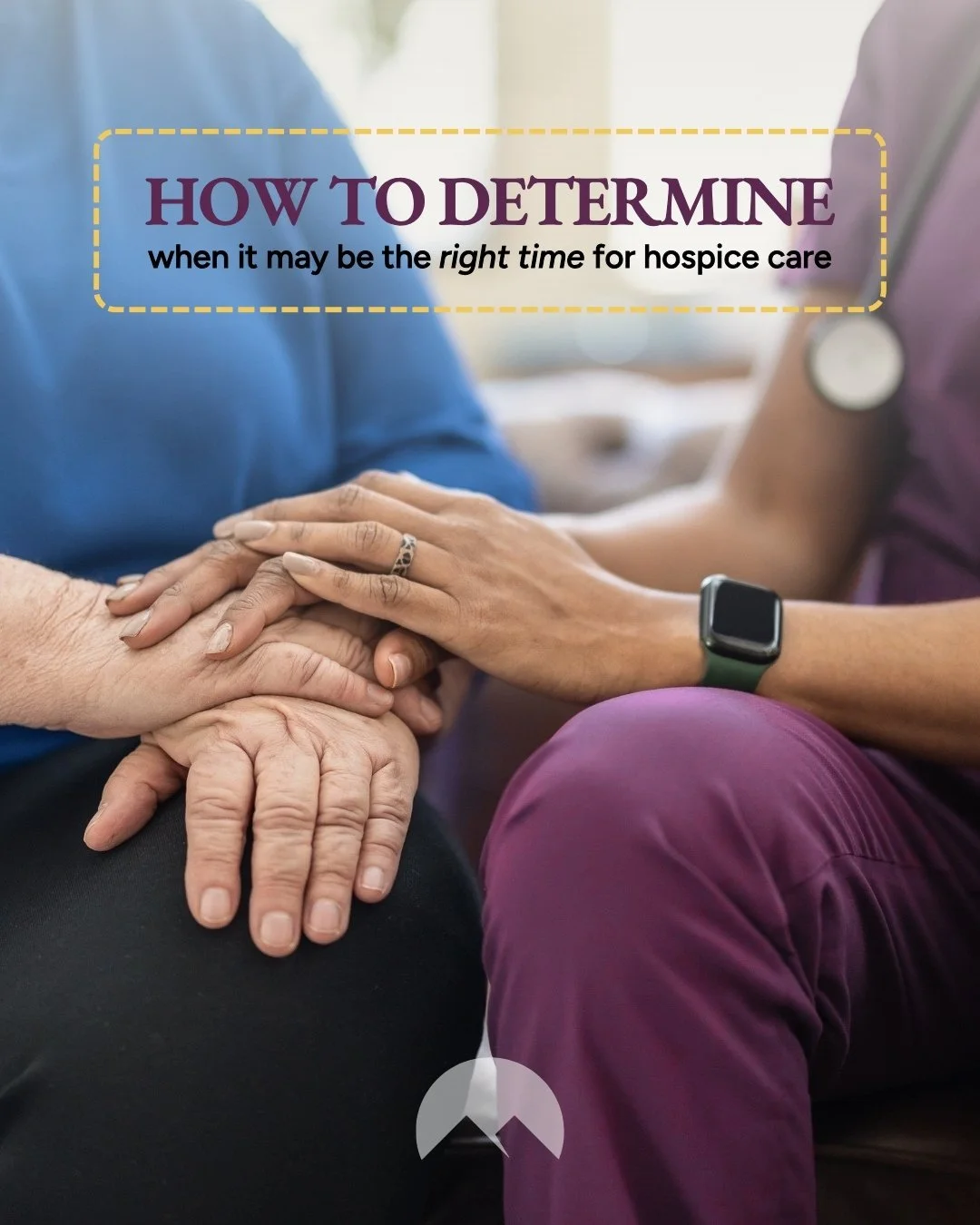 Wondering when it may be the right time for hospice? ⏳💭 While it may not always be one notable moment, it could appear as a broader shift in needs. It might be time to make comfort a priority if you're noticing:

More hospital visits 🏥 | Increased 