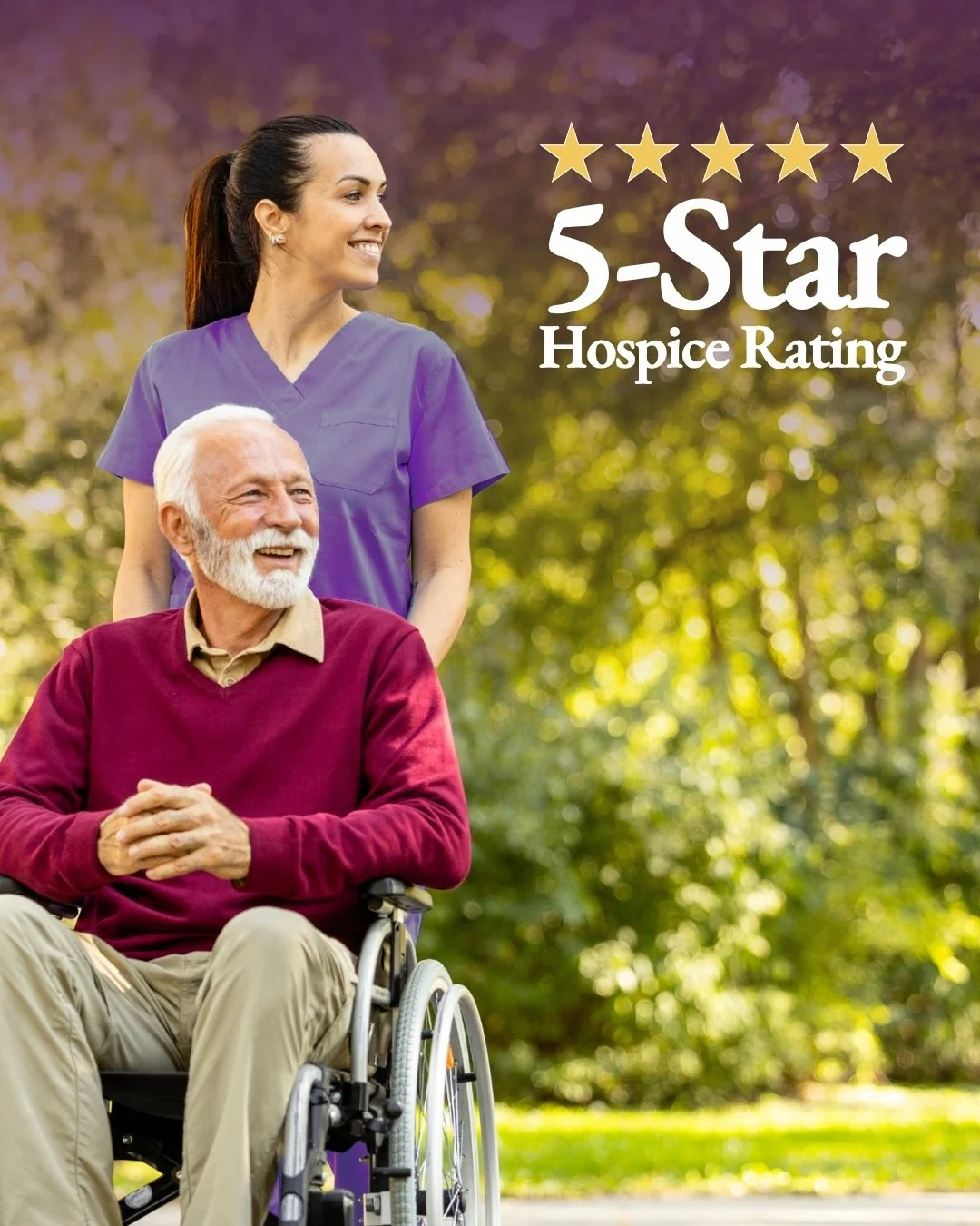 How did we achieve our recent 5-Star Hospice Rating? ⭐️ This rare distinction is shaped by real-world survey feedback from loved ones - evaluated by what they truly value most:

💬 Compassionate communication | ⏳ Timely support | 🔗 Respect for patie