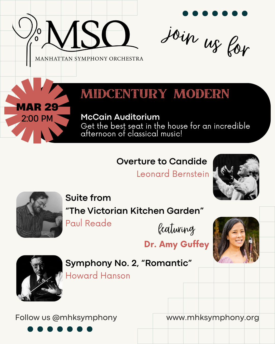 "Midcentury Modern" Concert