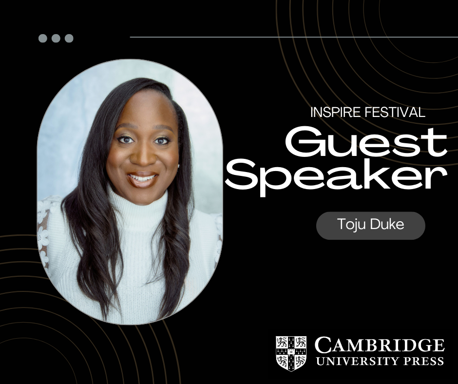 A post for a guest speaker at the university of cambridge press