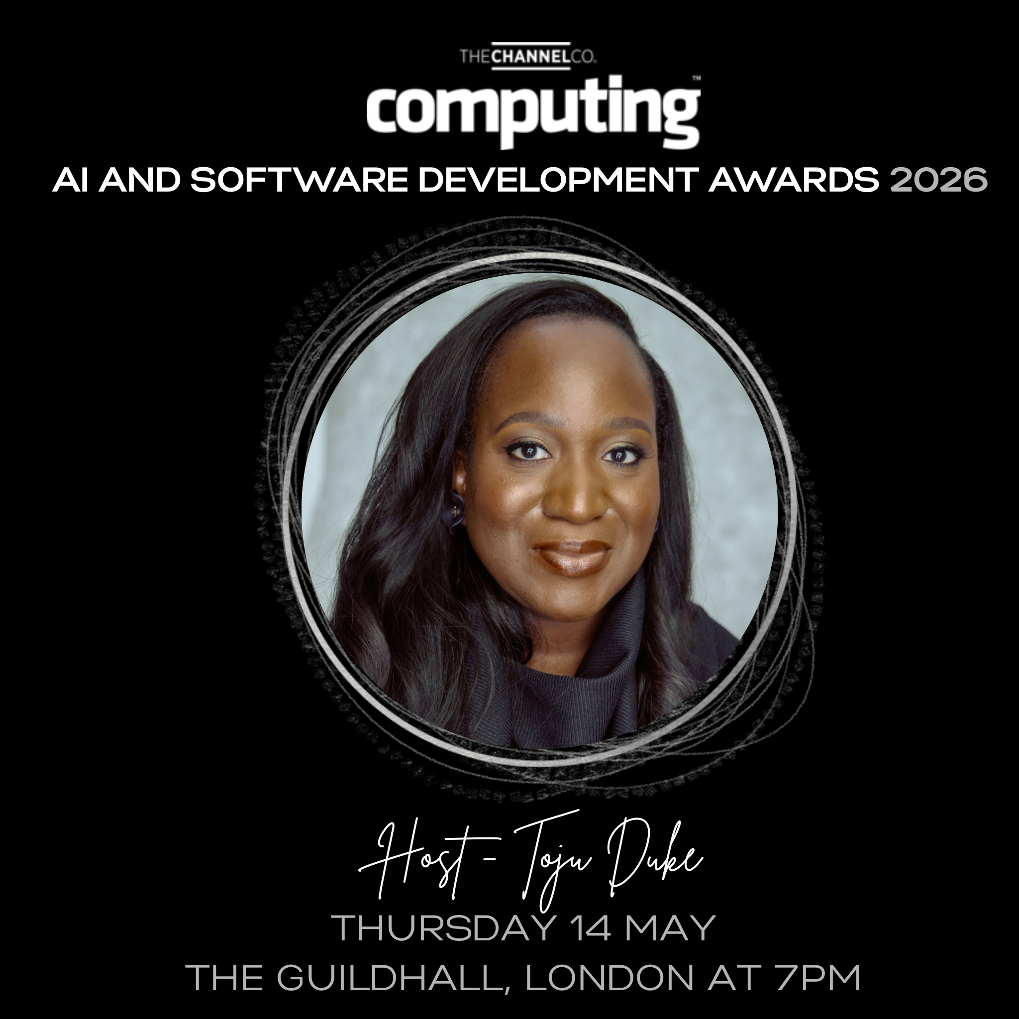 A poster for computing awards 2026
