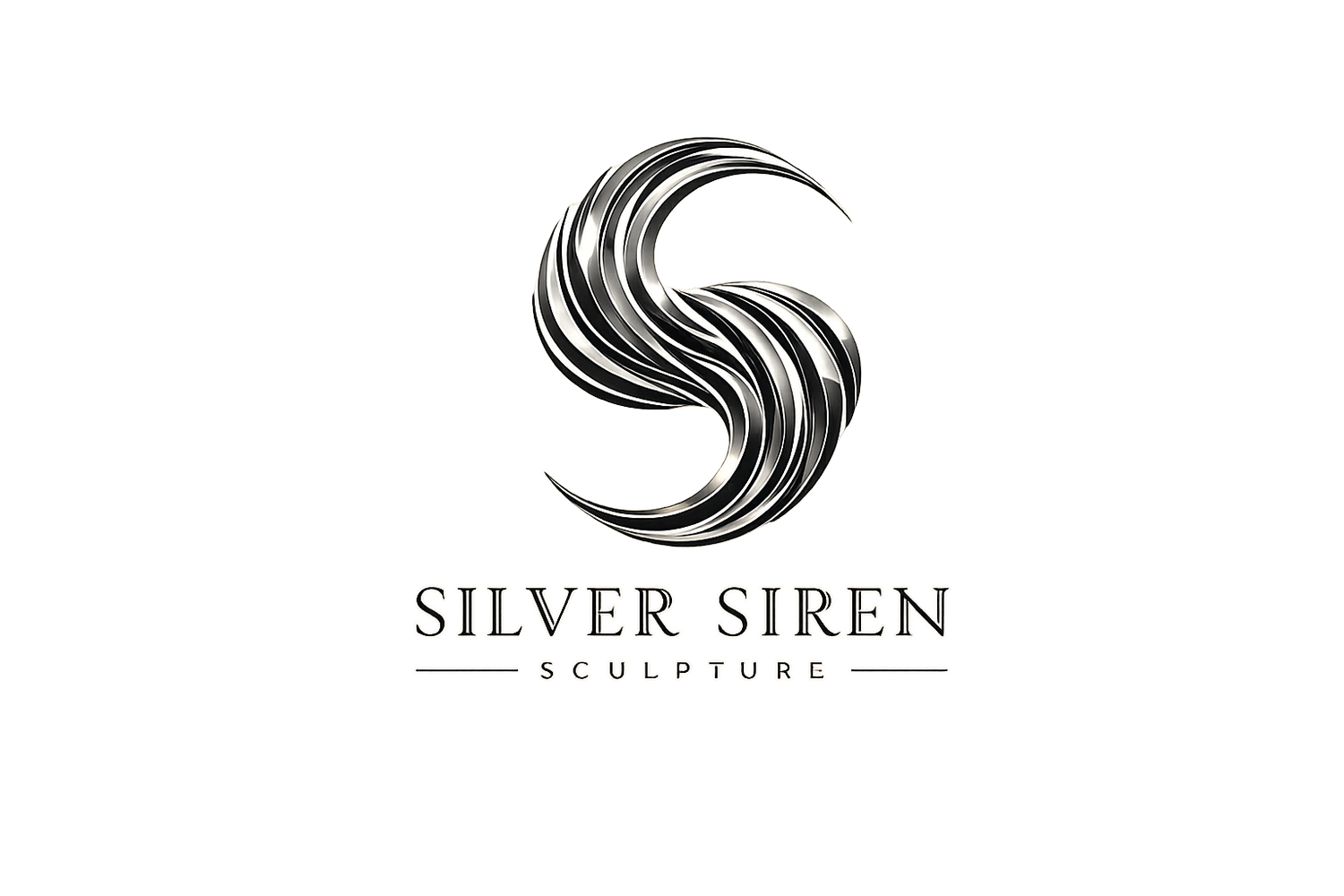 Silver Siren Sculpture