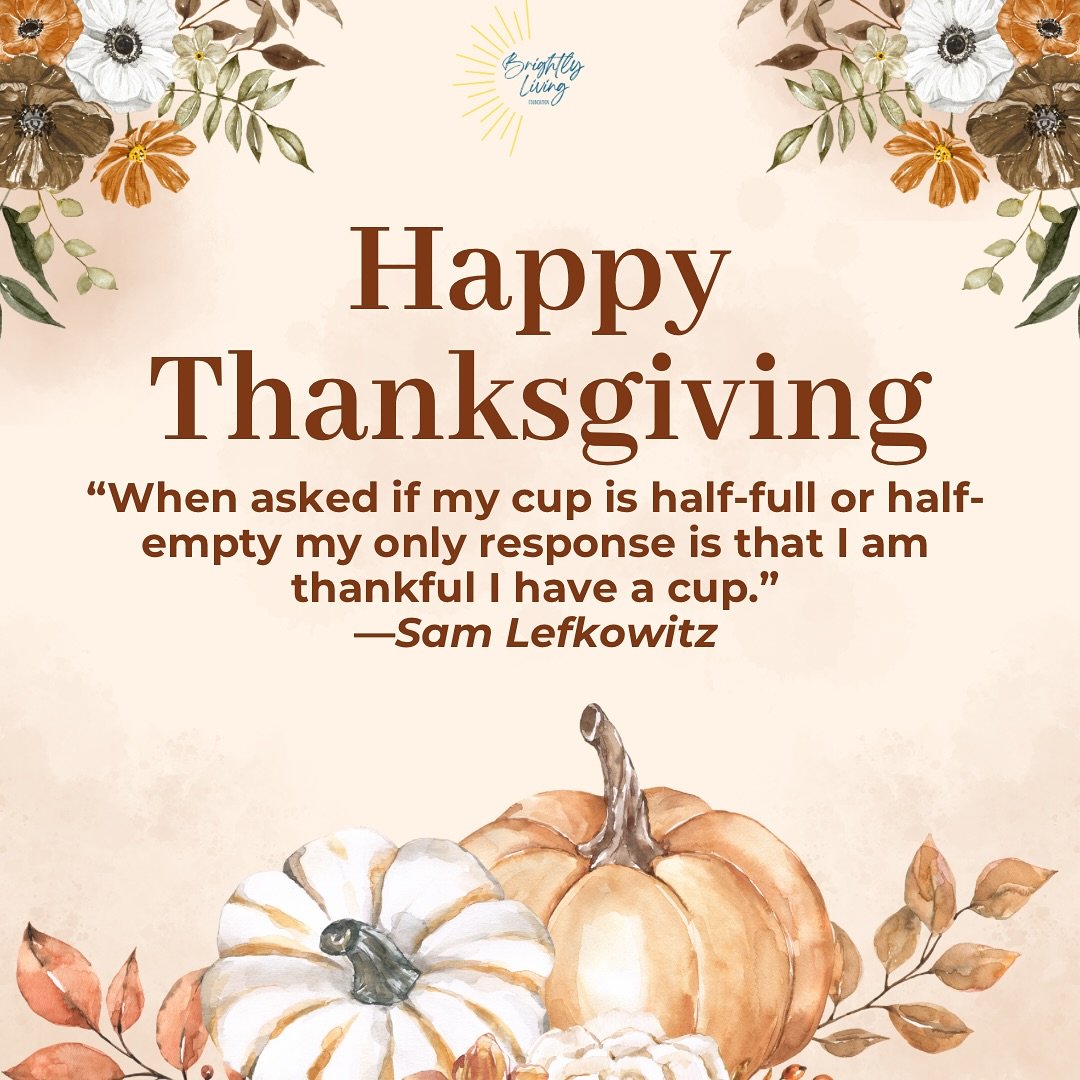 Being thankful for the little things and the big things this season. 🫶🏼 Often, after a cancer diagnosis you realize how precious life is. You change how you view things, or even how you choose to spend your time. Living each day and every moment wi