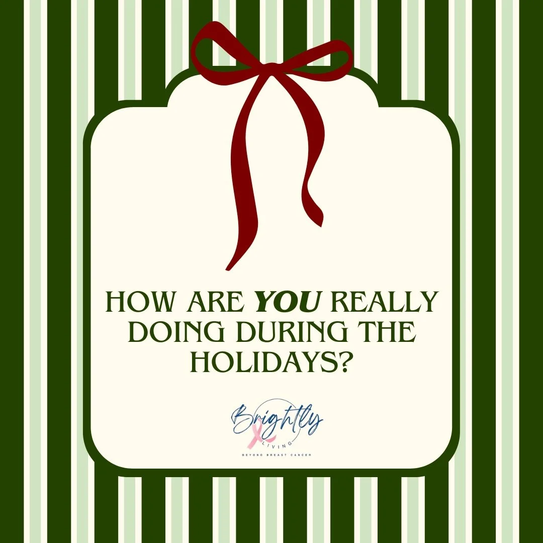Pause for a moment and ask yourself:
How am I really doing today?

The holidays can be joyful and they can also feel heavy, lonely, or even overwhelming. If this season brings any grief, anxiety, or exhaustion, know that you are not alone and nothing