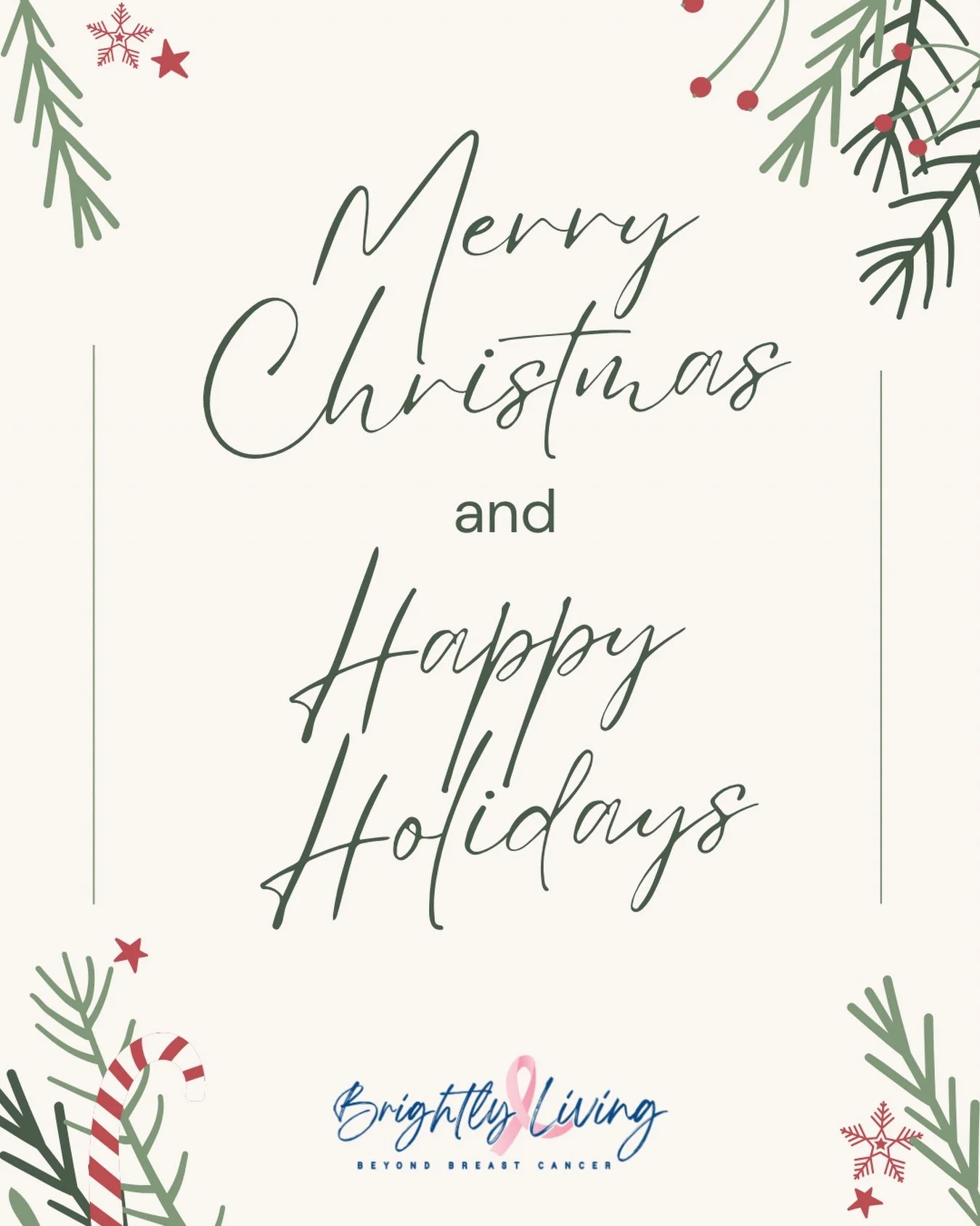Wishing you and your families a Merry Christmas and Happy Holidays!

We also want to acknowledge that this season can be hard. If you&rsquo;re in treatment, recovery, or grieving, it&rsquo;s okay if today doesn&rsquo;t feel merry. It&rsquo;s okay if 