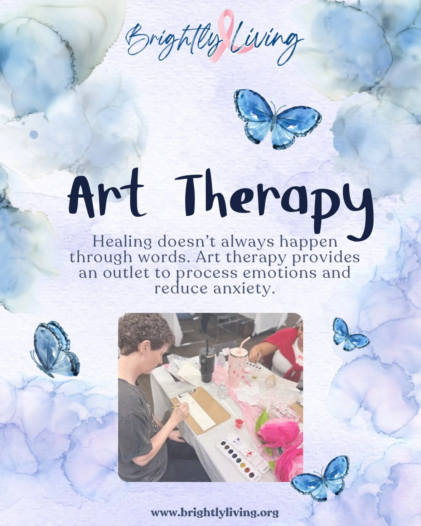 At our Spring Mini-Retreat, &ldquo;Becoming&rdquo;, you&rsquo;ll be able to experience art therapy. It&rsquo;s a chance to create, reflect and express emotions. Whether you are processing grief, trauma, a cancer journey, or another life challenge, cr
